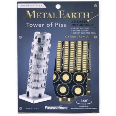 Metal Earth 3D puzzle Šikmá věž v Pise 21 ks – Zboží Mobilmania