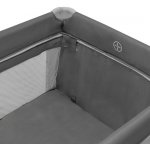 Baby Mix cestovní postýlka se závěsným lůžkem Lift šedá – Zboží Dáma
