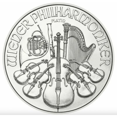 Wiener Philharmoniker platinová mince 2024 1/25 oz