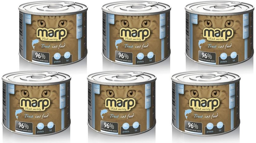 Marp Variety Trout CAT pro kočky se pstruhem 6 x 200 g