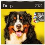 Nástěnný poznámkový Dogs 2024 – Hledejceny.cz