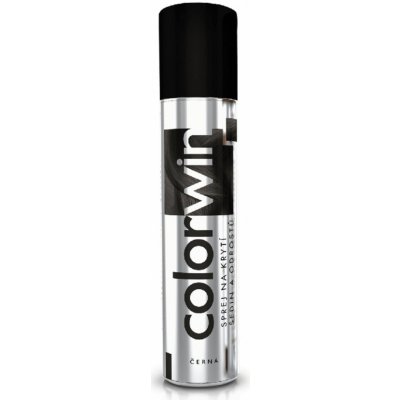 ColorWin sprej na krytí šedin a odrostů černý 75 ml – Zboží Mobilmania
