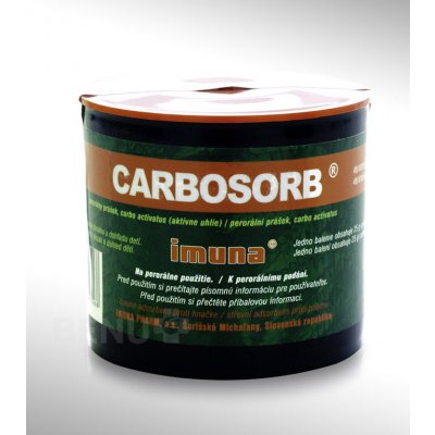 CARBOSORB POR 25G POR PLV 25G – Hledejceny.cz