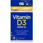 GS Vitamin D3 2000 IU inov.2024 90 + 30 kapslí – Hledejceny.cz