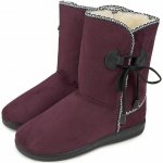 Vlnka dámské válenky s ovčí vlnou vínová velikost obuv dospělí – Zboží Dáma