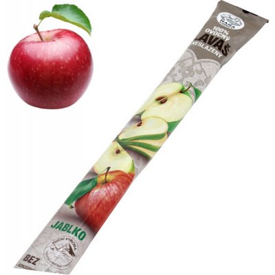 NARA natur JABLKO ovocný lavaš NESLAZENÝ 140 g – Hledejceny.cz