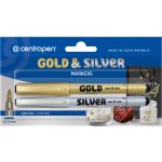 Centropen 2690/2 BL stříbrný + zlatý – Zboží Dáma