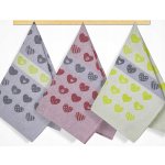 Brotex Kuchyňská utěrka 50 x 70 cm srdíčka – Zbozi.Blesk.cz