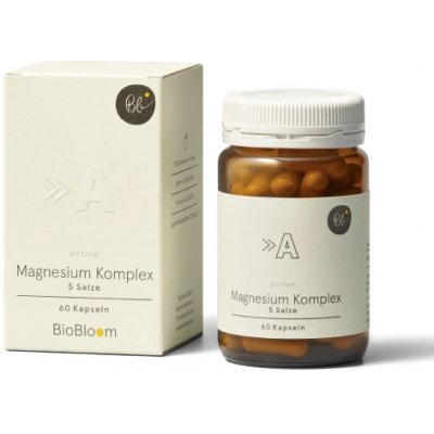 Biobloom Magnesium komplex 5 solí 60 kapslí – Hledejceny.cz