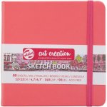 Royal Talens Skicák Sketch Book 140g/m, 80 listů 12x12cm korálový – Sleviste.cz