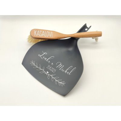 D decor svatební smetáček s lopatkou Větvička – Zboží Dáma