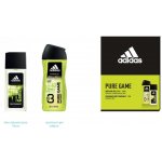 Adidas Pure Game Men deodorant sklo 75 ml + sprchový gel 250 ml dárková sada – Sleviste.cz