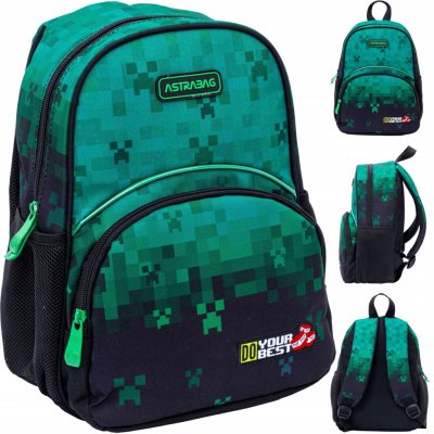 AstraBag Do Your Best pixelový 5l zelený – Hledejceny.cz