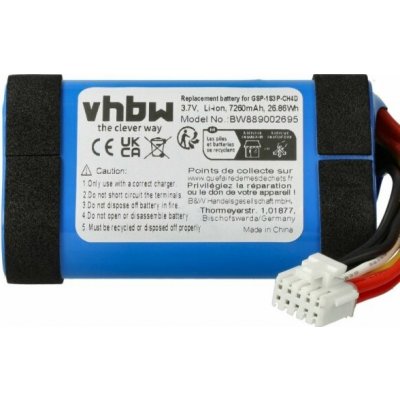 VHBW Baterie pro JBL Pulse 5, 7260 mAh - neoriginální – Zboží Živě