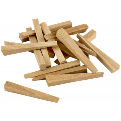 Klínky PRO5 dřevěné ostré 100ks – Zbozi.Blesk.cz