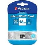 Verbatim microSDHC 16 GB UHS-I 44010 – Zboží Mobilmania