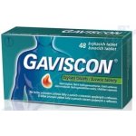 GAVISCON POR 250MG/133,5MG/80MG TBL MND 48 – Hledejceny.cz