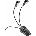 Konig & Meyer 12246 Music stand light Double4 LED FlexLight black – Zboží Dáma