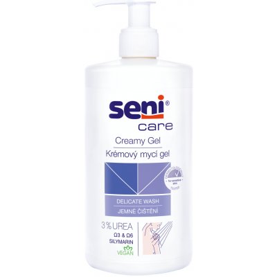 Seni Care Krémový mycí gel s 3% ureou 500 ml – Zboží Mobilmania