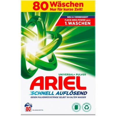 Ariel Universal prací prášek 4,8 kg 80 PD – Zboží Mobilmania