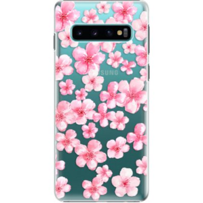 Pouzdro iSaprio Malé Růžové Květy 05 Samsung Galaxy S10 – Zboží Mobilmania