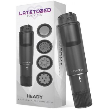 LateToBed Heady Stimulator Multi Head Black