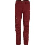 Fjällräven Karla Pro Zip off Trousers W BORDEAUX RED – Zboží Dáma