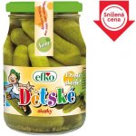 Efko Dětské okurky ve sladkokyselém nálevu 370ml – Hledejceny.cz