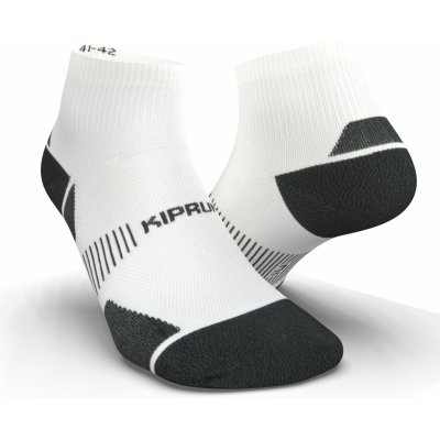 Kiprun Střední běžecké ponožky RUN900 bílé