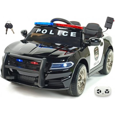 Daimex elektrické autíčko Policie USA 911 s majáky sirénou a megafonem černá – Zbozi.Blesk.cz