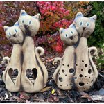 Svícen kočky 26 cm – Zboží Dáma