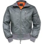 Bunda Mil-tec kožená BW Aviator šedá – Zboží Dáma