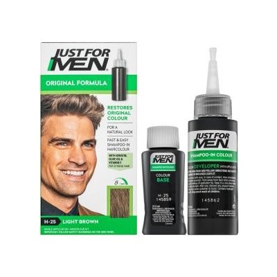 Just For Men Shampoo-in Haircolour H25 Light Brown 66 ml – Zboží Dáma