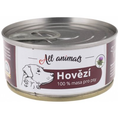 All Animals Dog hovězí mleté 100 g – Zboží Mobilmania