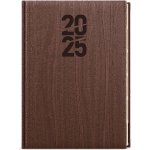 Ctirad Wood A5 denní 2025 hnědá – Zboží Živě