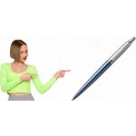 Parker 1502/1253191 Royal Jotter Waterloo Blue CT kuličkové pero – Zboží Dáma