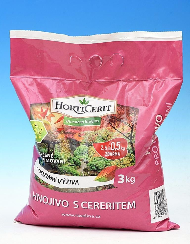 HortiCerit Hnojivo pro podzimní výživu 3 kg