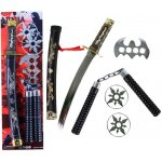 Rappa meč japonský katana s přísluš sada 5 ks – Zboží Dáma