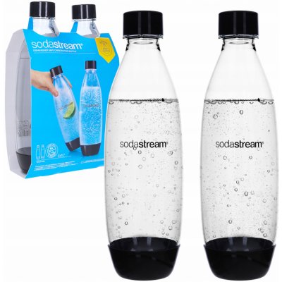 Sodastream Fuse TwinPack Black 1l – Zboží Mobilmania