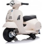 Baby Mix Vespa dětská elektrická motorka bílá – Zboží Dáma
