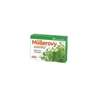 Muller Pharma Müllerovy pastilky s břečťanem 24 ks – Hledejceny.cz