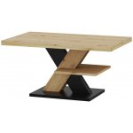 Szynaka Cross 90 cm dub Artisan / černý – Zbozi.Blesk.cz