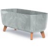 PROSPERPLAST Truhlík GRACIA CASE Beton Effect 58x24 cm, beton