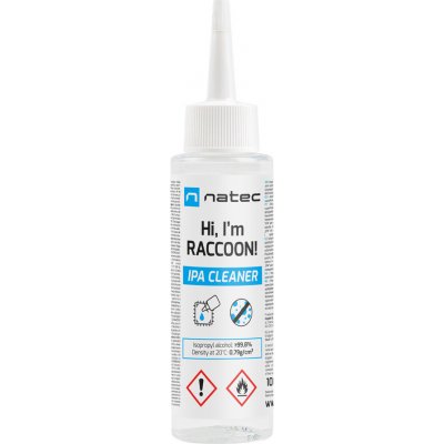 Isopropylic alcohol Natec Raccoon IPA Cleaner 100 ml – Sleviste.cz
