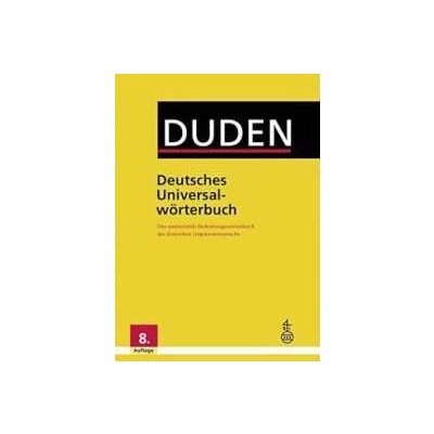 Duden Deutsches Universalwörterbuch 8. Auflage