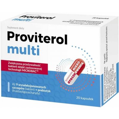 Salvum Proviterol Multi Probiotikum s 9 kmeny 20 kapslí – Hledejceny.cz