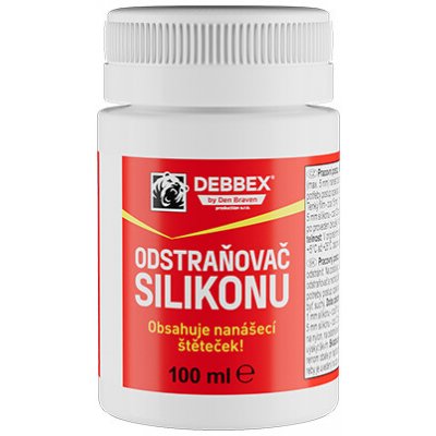 DEBBEX by Den Braven Odstraňovač silikonu 100 ml – Zbozi.Blesk.cz