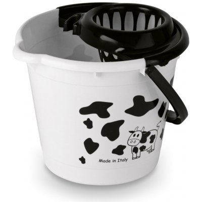 Cavallo 340204 Kbelík kulatý se ždímadlem výlevkou objem 12 l 27 x 25 cm – Zboží Dáma