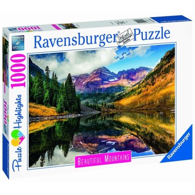 RAVENSBURGER Dechberoucí hory: Aspen Colorado 1000 dílků – Zboží Mobilmania