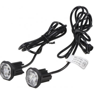 PROFI výstražné LED světlo vnější modré, 12-24V, ECE R65 2x